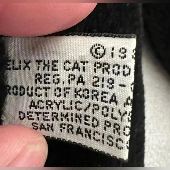VINTAGE: Felix the Cat plush/stuffed animal​ - Picture 7 of 11